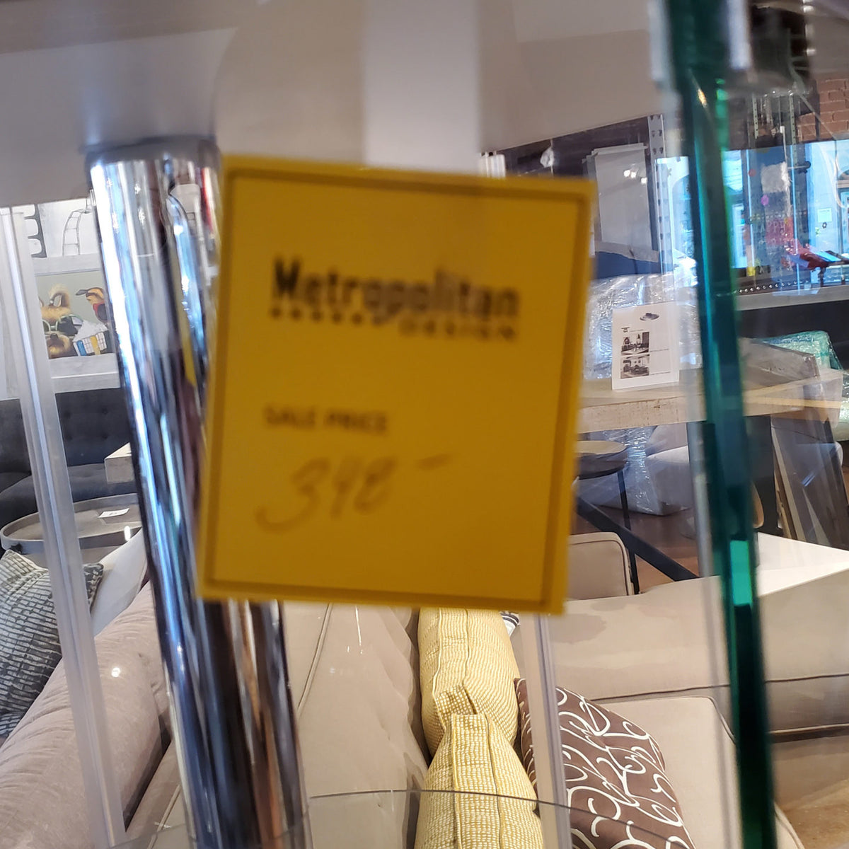 Hexagon Glass Display Case