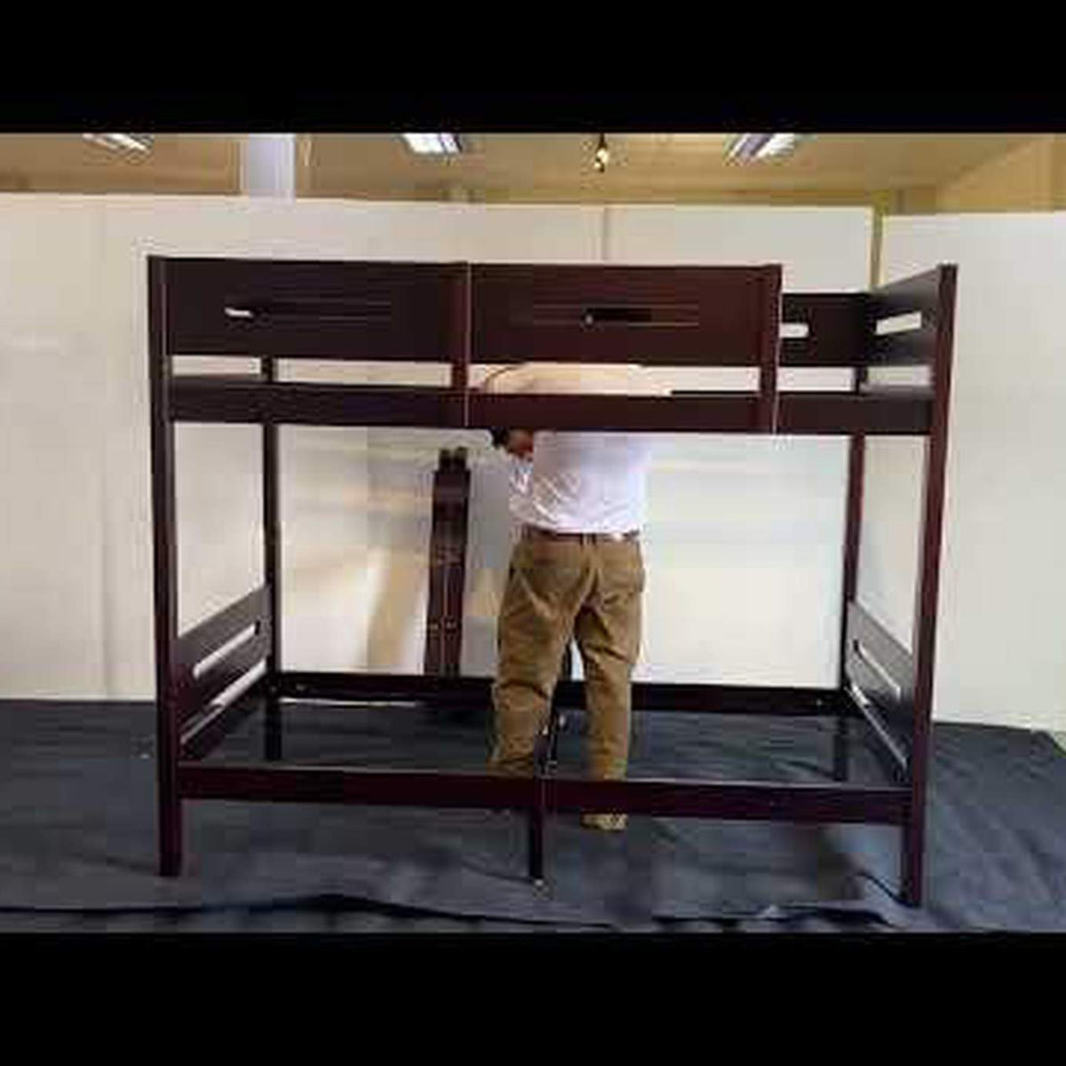 BD01911 Nissa Twin-Twin Bunk Bed