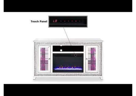 LV00316 Noralie TV Stand with Fireplace and Led