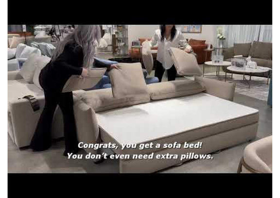 LV03100 Irina Sofa with Sleeper