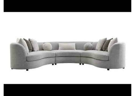 LV02541 Ivria Sectional Sofa with 9 Pillows