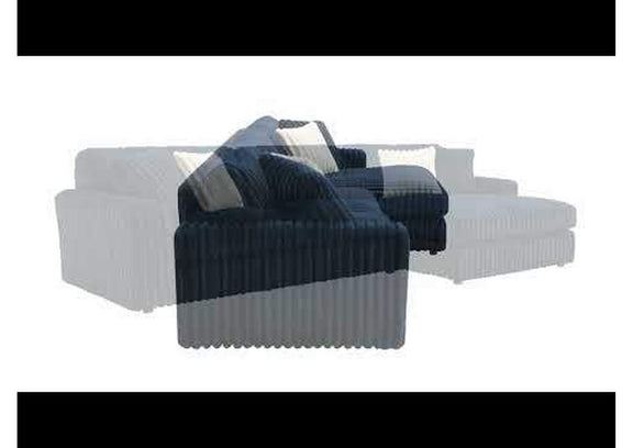 LV04400 Breton Sectional Sofa with 4 Pillows