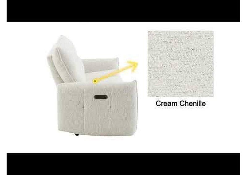 LV04782 Lalisa Power Motion Recliner with USB Port