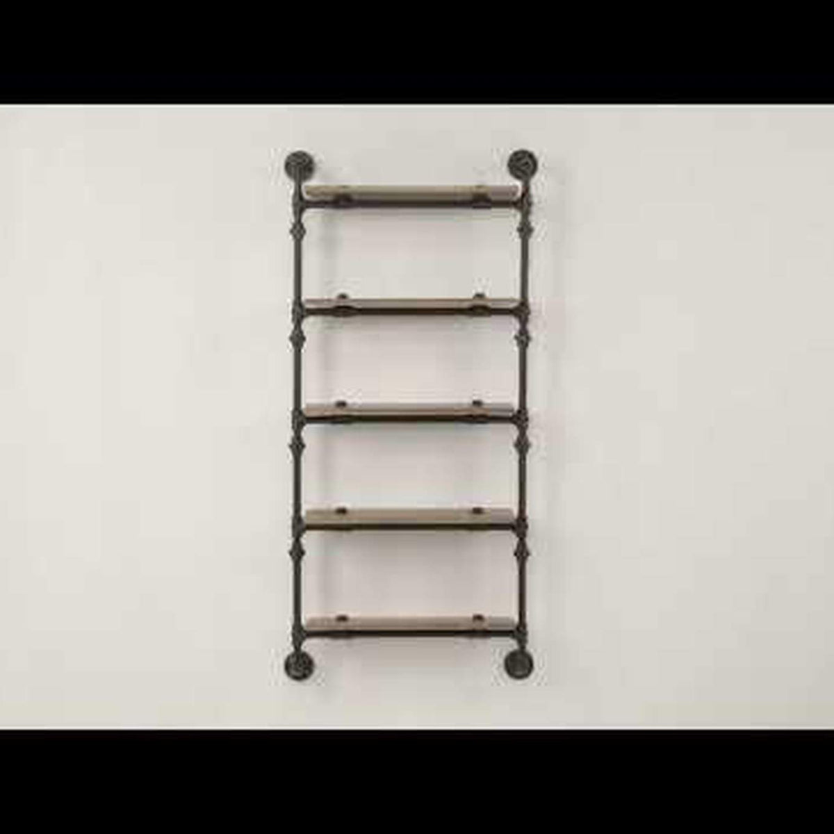 AC00738 Brantley Wall Rack with 5 Shelves
