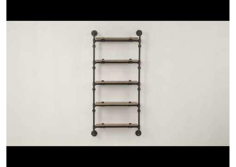 AC00738 Brantley Wall Rack with 5 Shelves