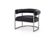 Bettie Chair-Harness Black Leather