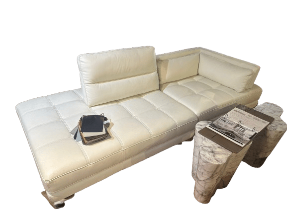 3 Piece Leather Sectional