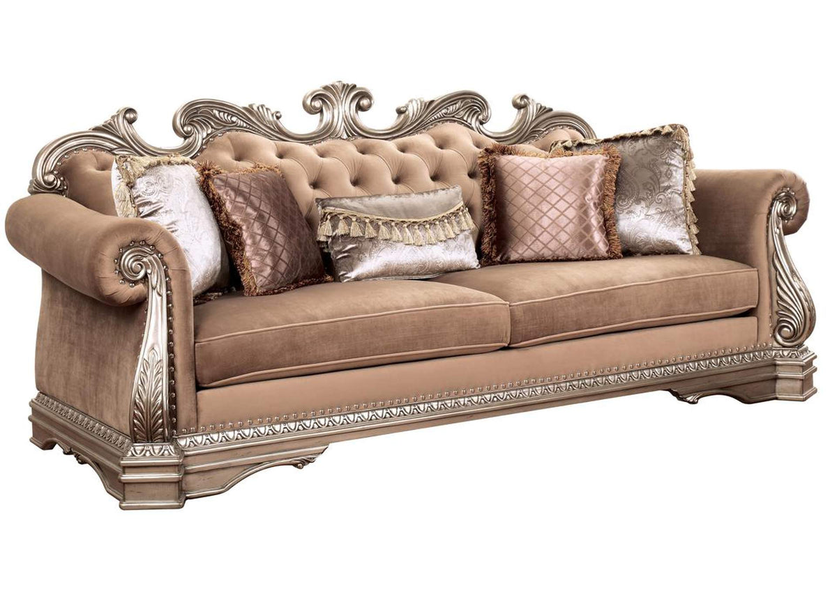 56930 Northville Sofa with 5 Pillows