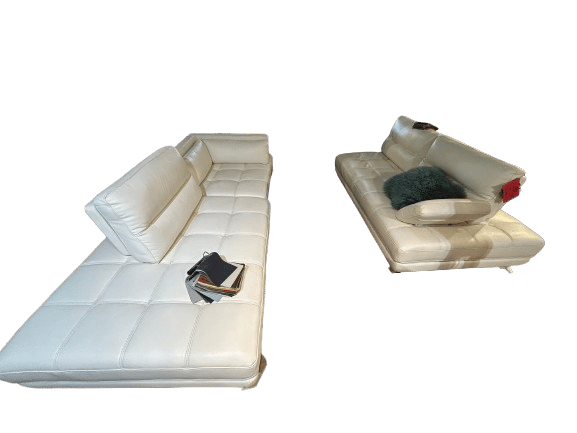 3 Piece Leather Sectional