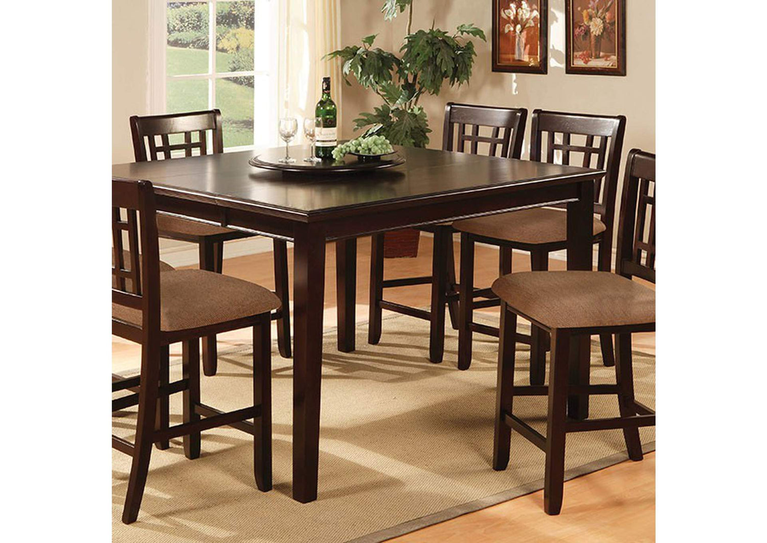 Central Park Square Counter Ht. Table
