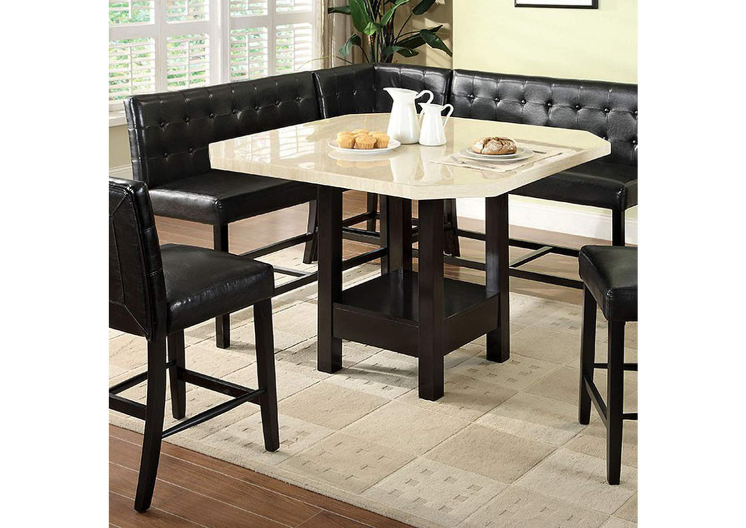 Bahamas Corner Counter Ht. Chair