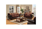 SM6107N-LV Franklin Burgundy Sofa and Loveseat