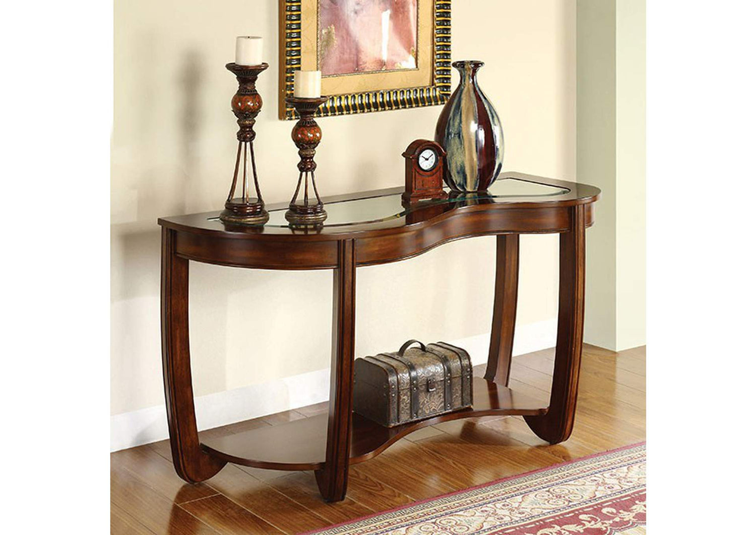 Crystal Falls Sofa Table
