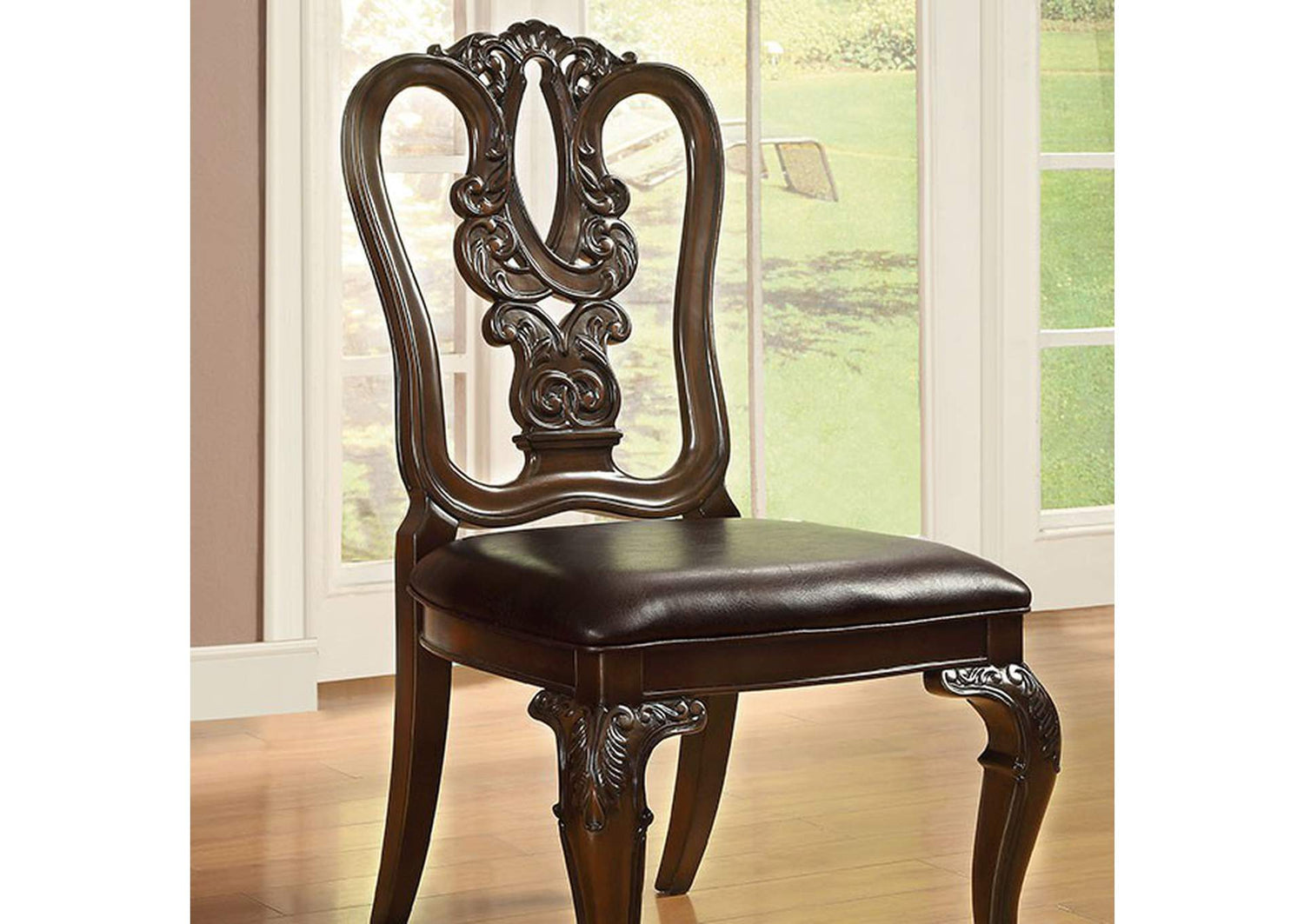 Bellagio Wooden Side Chair (2/Box)