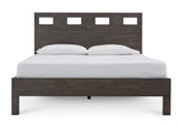RVGXJ7 Riva Wood Bed In Sharkskin