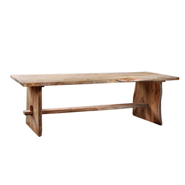 Solid Teak Live Edge Table