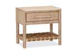 NSPV81 Dorsey One Drawer USB - Charging Nightstand In Granola
