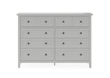 PNKG82A Grace Eight Drawer Dresser In Elephant Gray (2024)