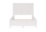 PNRAL5 Grace Three Panel Bed In Snowfall White