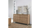 NSPV82 Dorsey Six Drawer Dresser In Granola