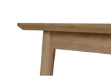 MXNK60 Franklin Extendable White Oak Dining Table In Au Natural