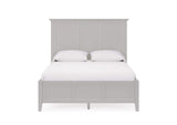 PNKGL4 Grace Three Panel Bed In Elephant Grey