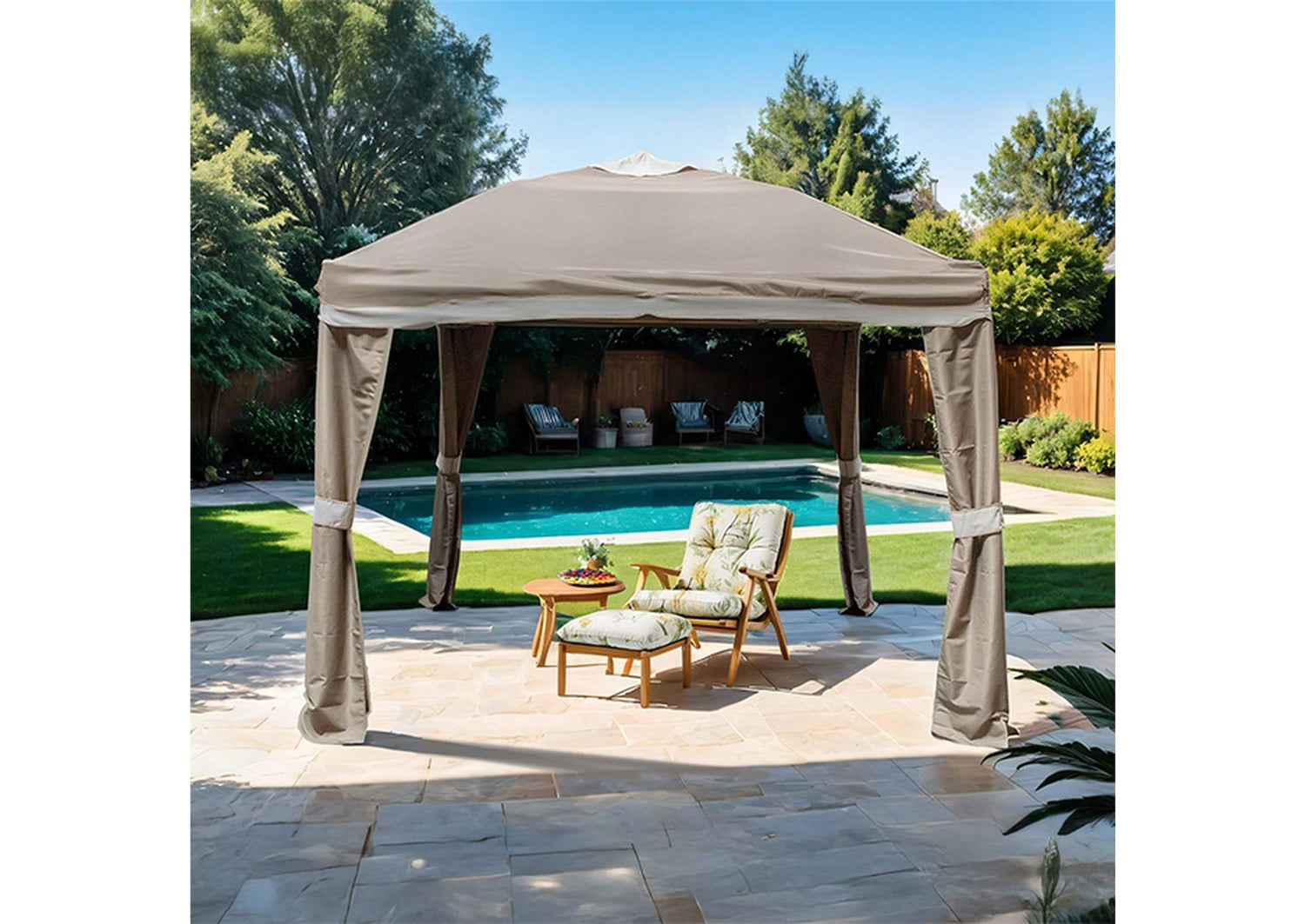 Arosa Outdoor Pop-Up Canopy 10' X 10'