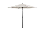 LA-A011SV+BASE Mora 11' Outdoor Umbrella + 21" Round Base