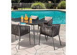Tushari 8 Pc. Outdoor Dining Set