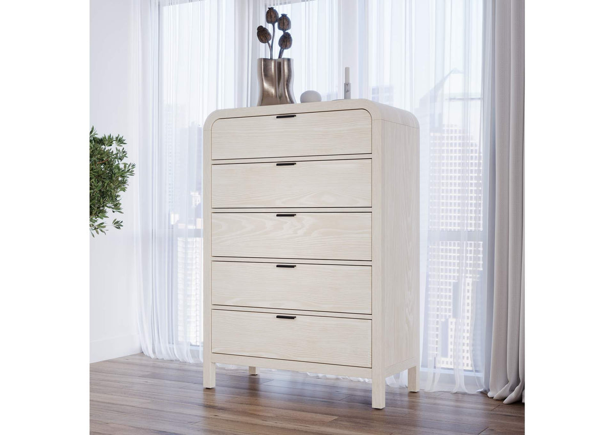 NKNF84 Drake Five Drawer Chest In Sugar