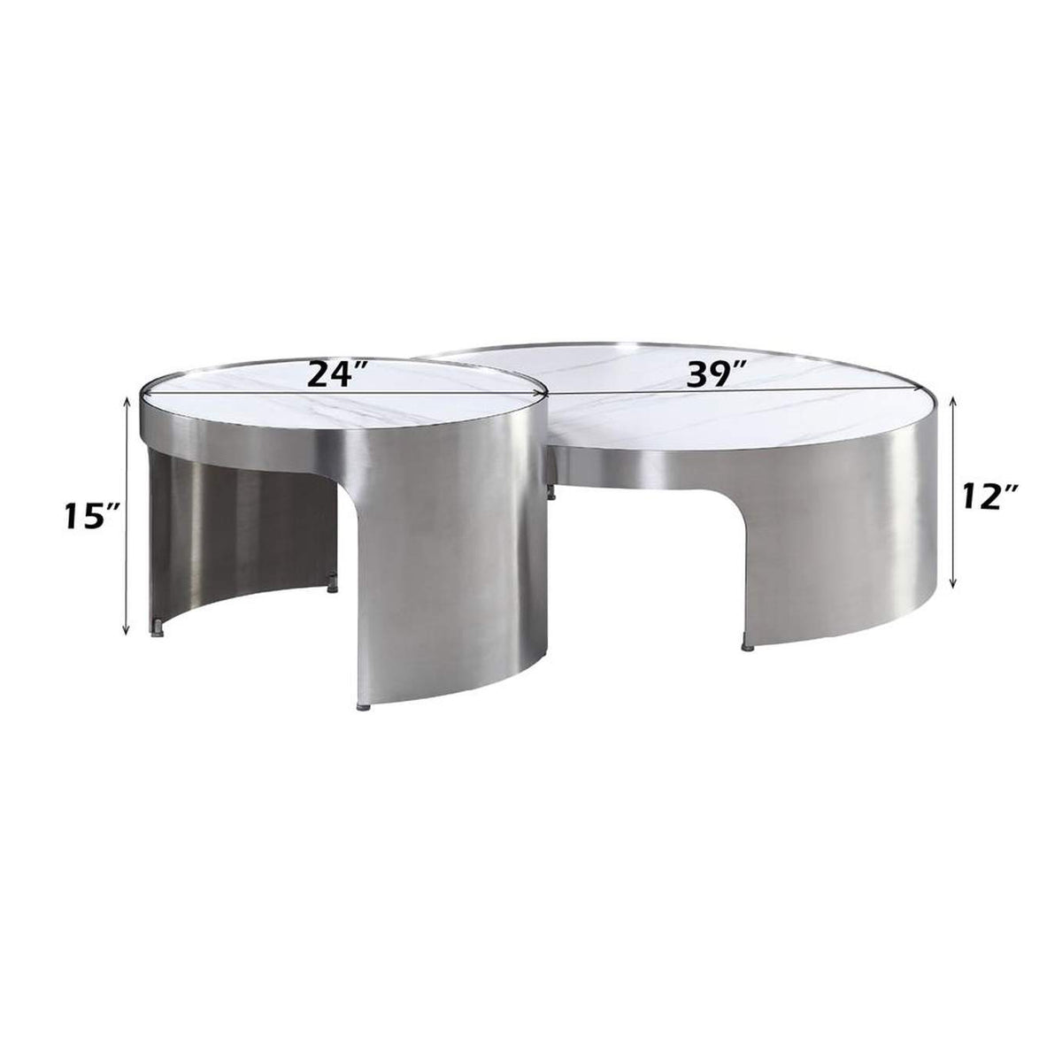 LV00223 Abilene Nesting Coffee Table Set