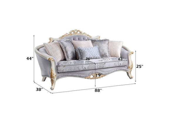 LV00254 Galelvith Sofa with 6 Pillows