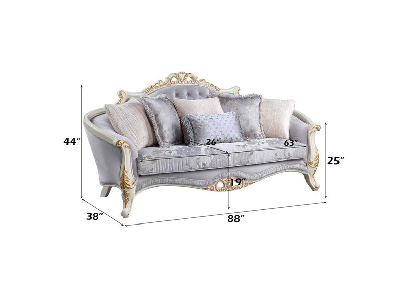 LV00254 Galelvith Sofa with 6 Pillows
