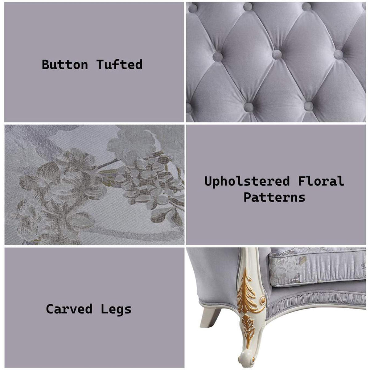 LV00254 Galelvith Sofa with 6 Pillows