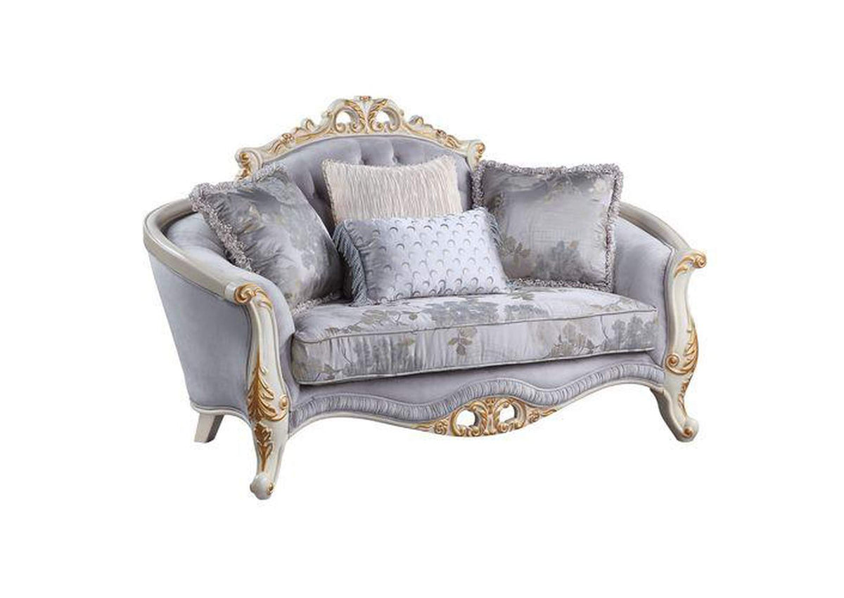 LV00255A Galelvith Loveseat with 4 Pillows