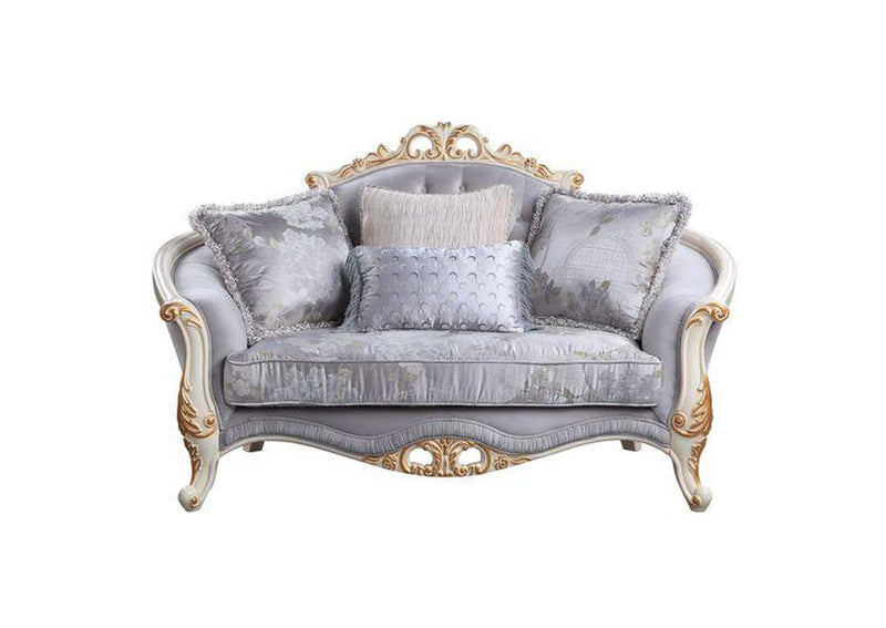LV00255A Galelvith Loveseat with 4 Pillows