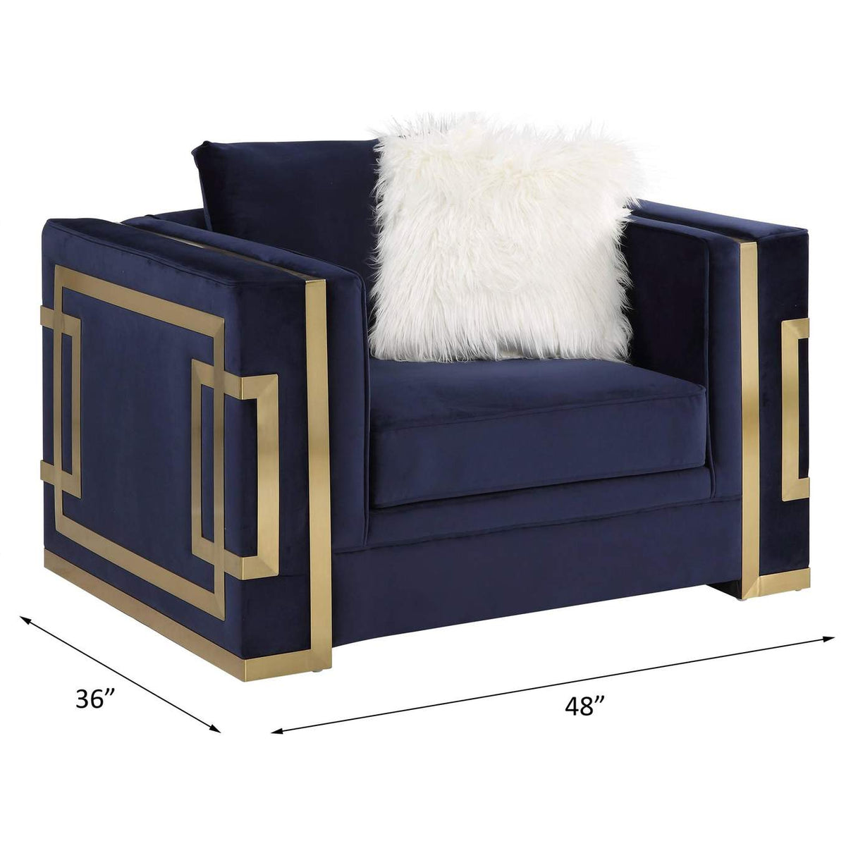 LV00295 Virrux Chair with 2 Pillows