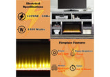 LV00311 Noralie TV Stand with Fireplace