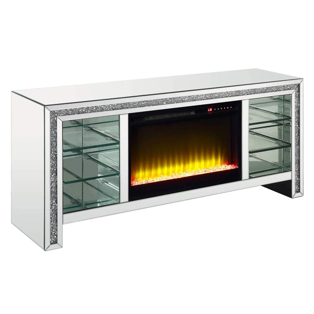 LV00317 Noralie TV Stand with Fireplace and Led