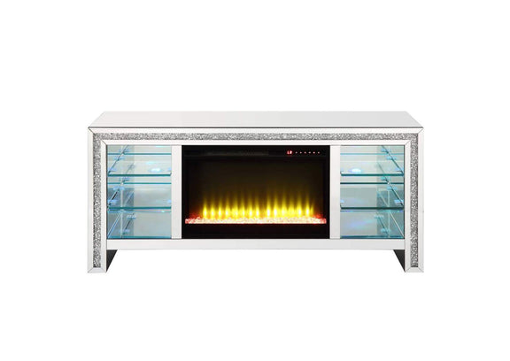 LV00317 Noralie TV Stand with Fireplace and Led