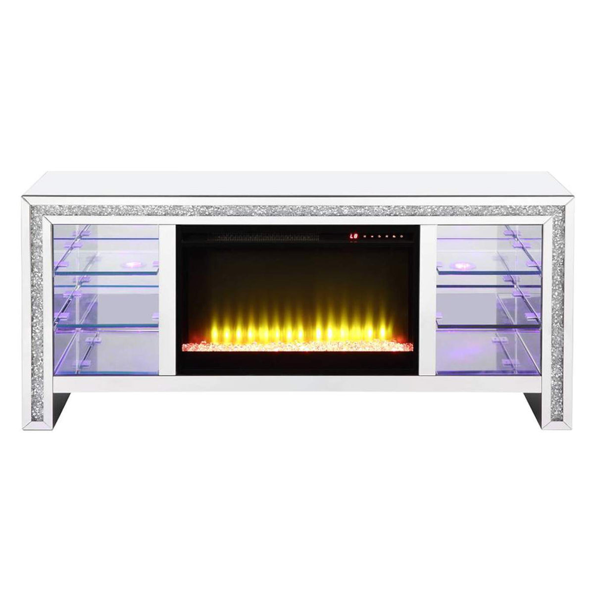 LV00317 Noralie TV Stand with Fireplace and Led