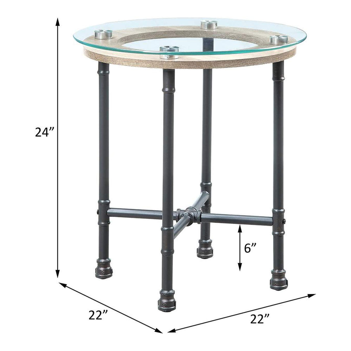 LV00436 Brantley End Table