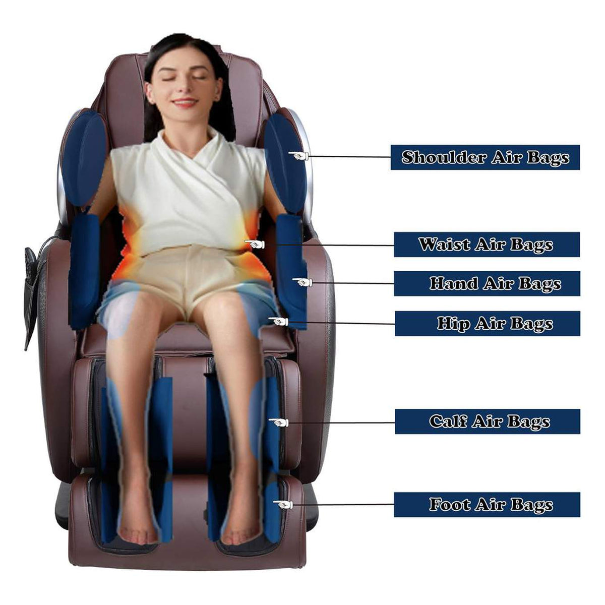 LV00569 Pacari Massage Chair