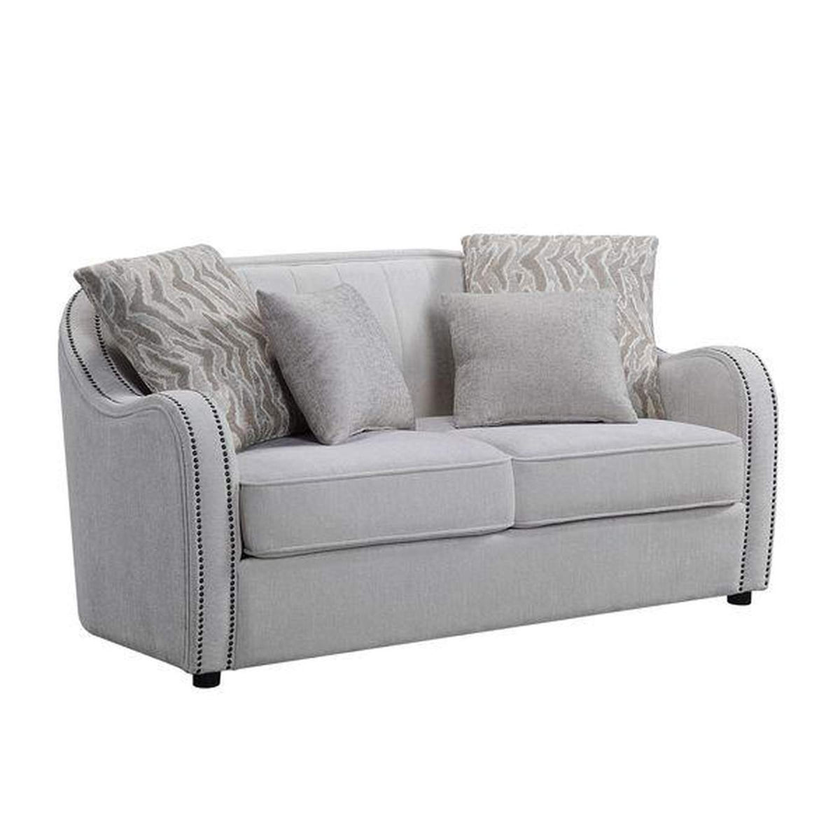 LV00579 Mahler Loveseat with 4 Pillows