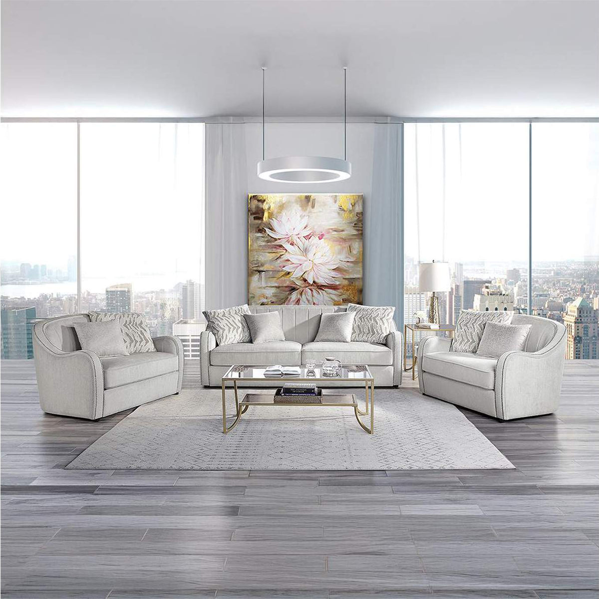 LV00580 Mahler Chair with 2 Pillows
