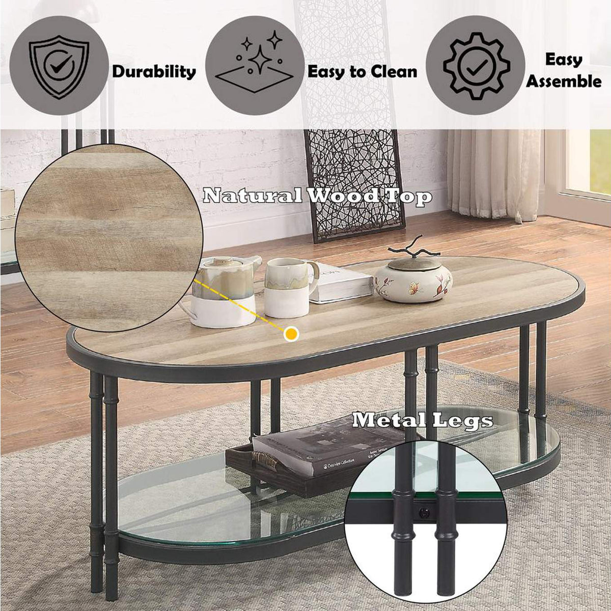 LV00751 Brantley Coffee Table