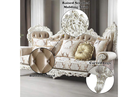 LV00803 Vanaheim Sofa with 7 Pillows