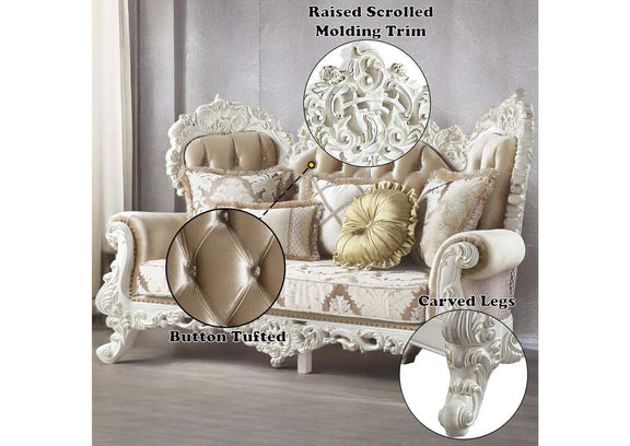 LV00804 Vanaheim Loveseat with 5 Pillows