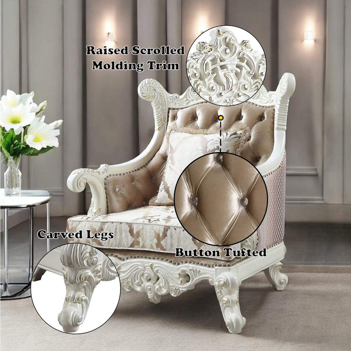LV00805 Vanaheim Chair with Pillow