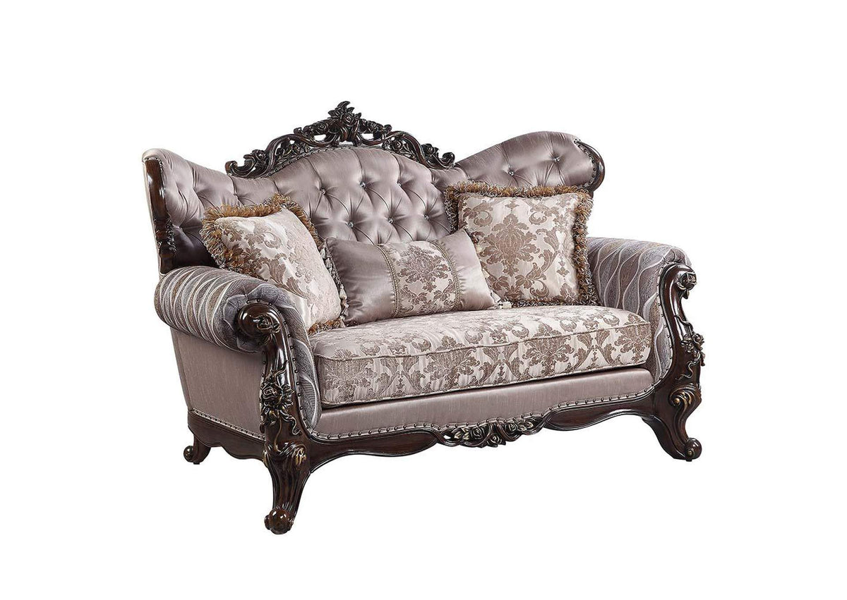 LV00810 Benbek Loveseat with 3 Pillows